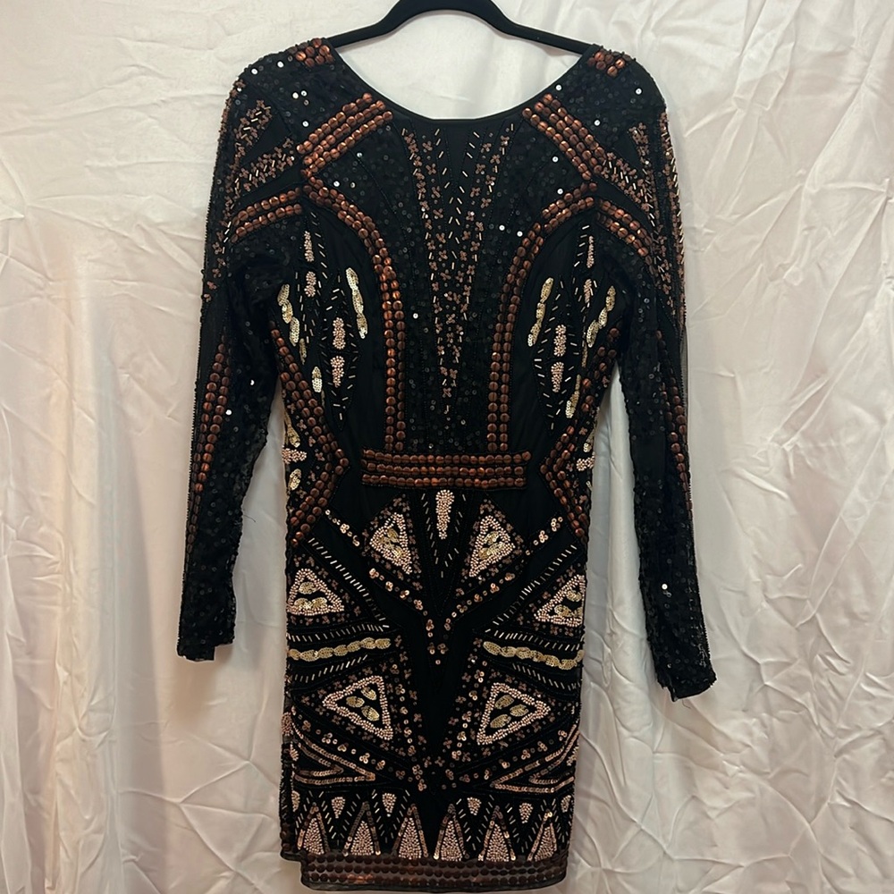 NWT Anthro beaded dress